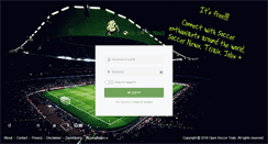 Desktop Screenshot of opensoccertrials.com